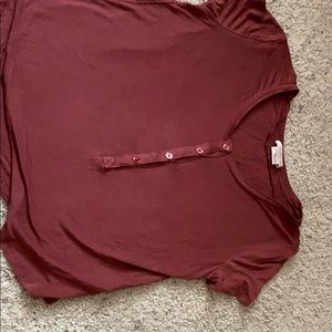 Maroon T-shirt